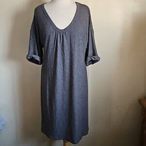 James Perse Ribbed Angora Blend short sleeves dress 4